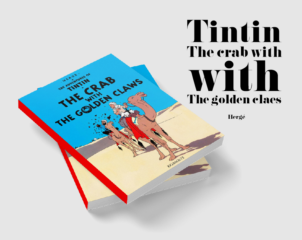 کتاب TinTin: The Crab with the Golden Claws (تن تن خرچنگ با پنجه های طلایی)